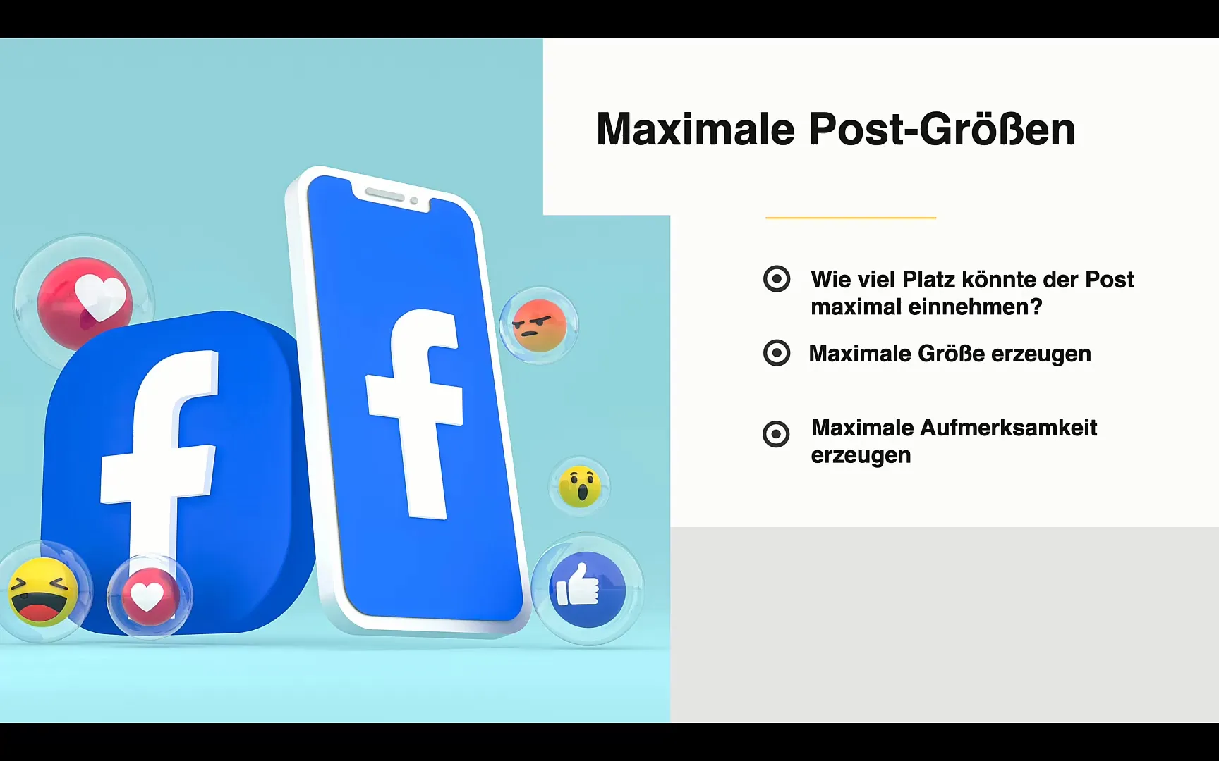 Facebookový marketing: Maximální velikosti příspěvků pro optimální viditelnost