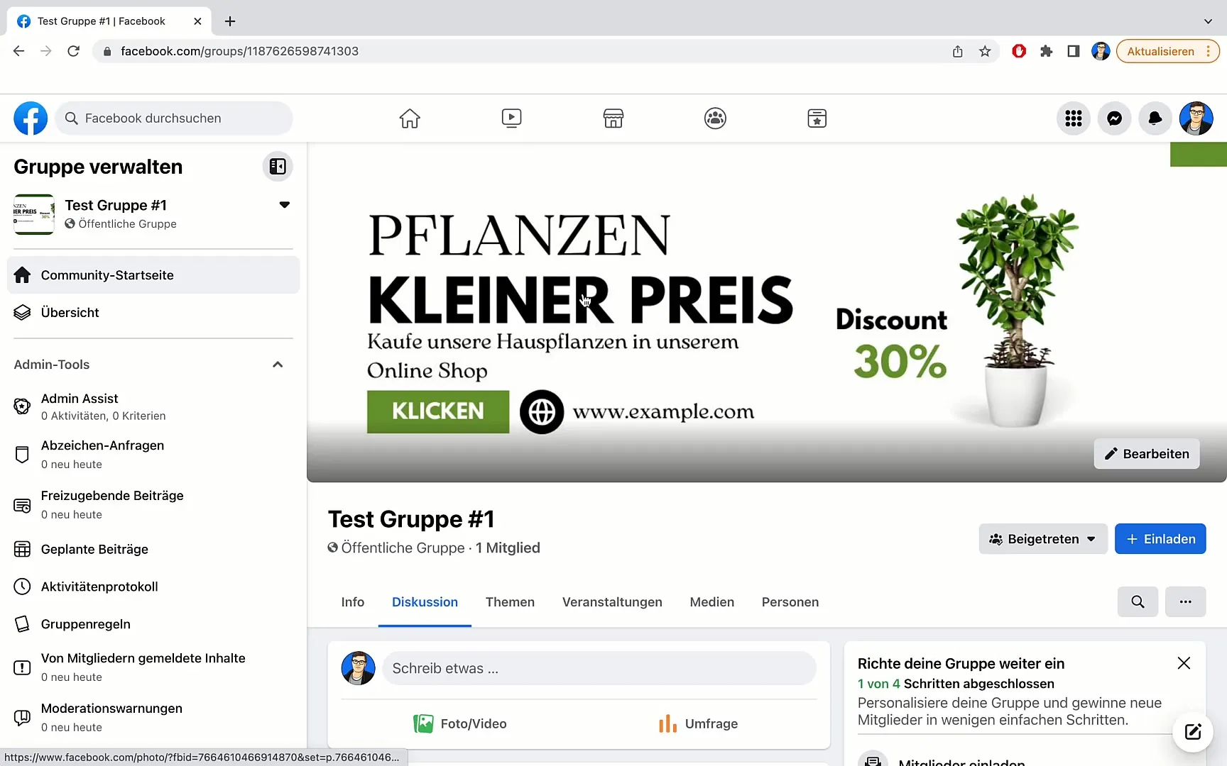 Návod k povolení příspěvků ve skupinách na Facebooku