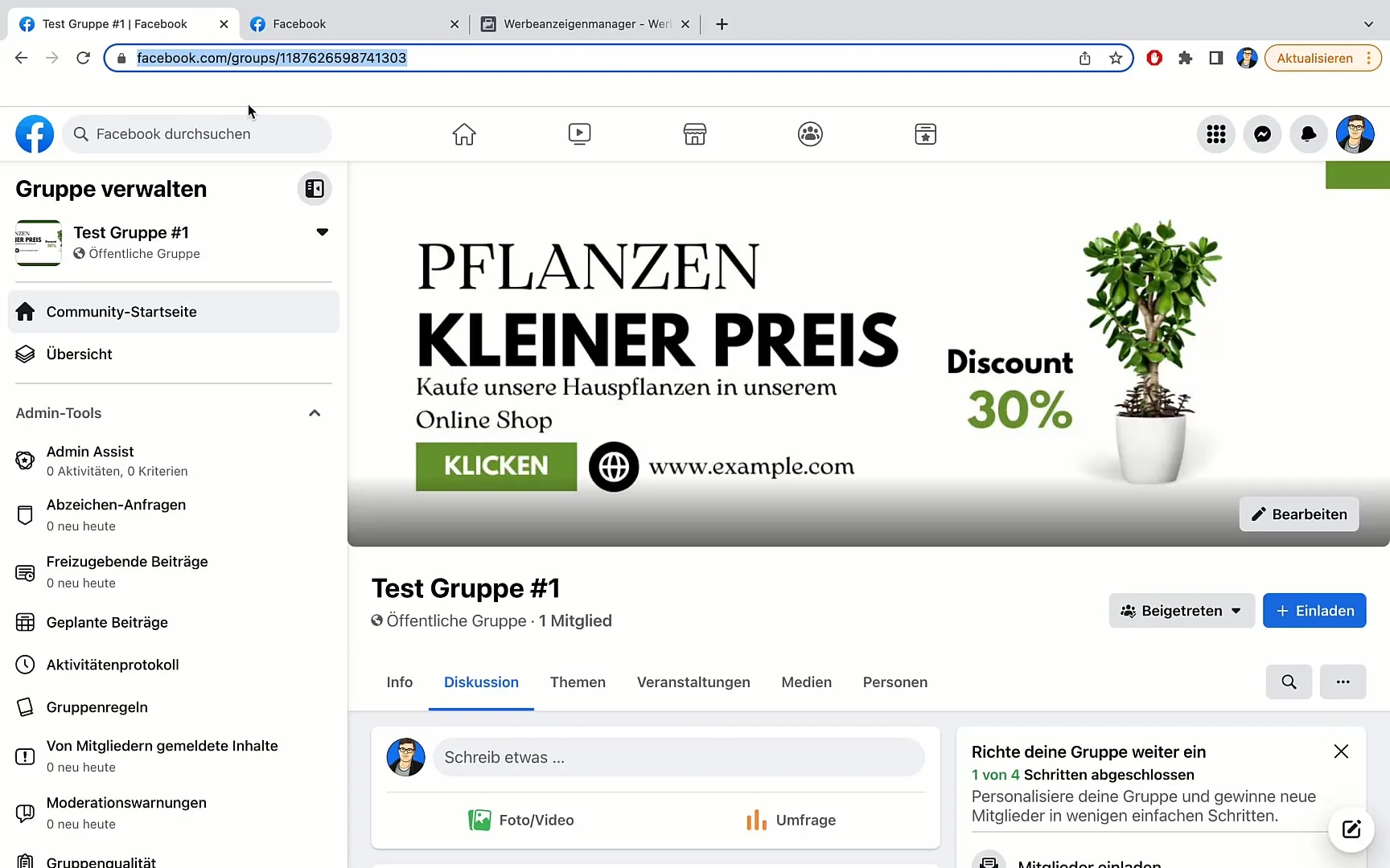 Optimale Facebook-advertentie maken voor groepen Maak een optimale Facebook-advertentie voor groepen