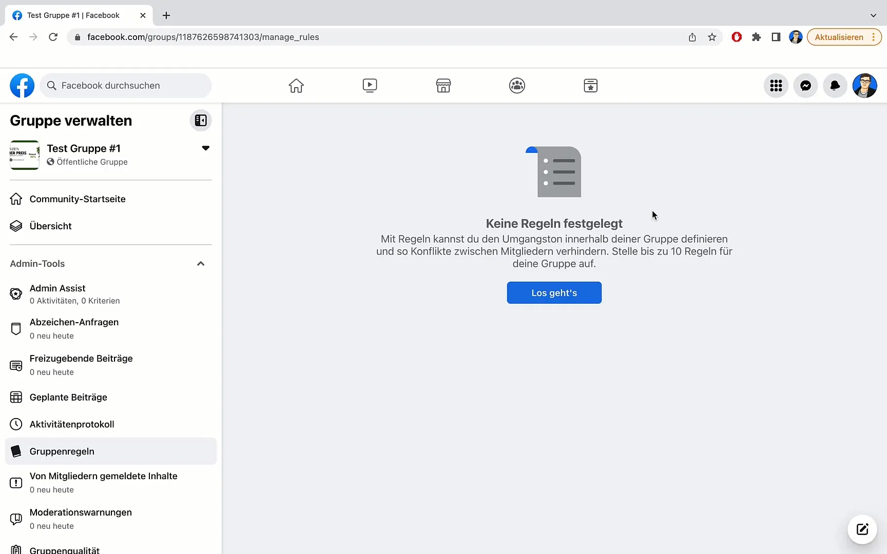 Nastavte účinná pravidla pro skupiny na Facebooku