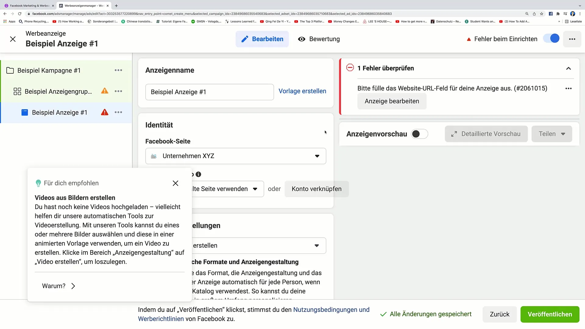 Facebook marketing: Nastavení optimálních umístění pro inzeráty