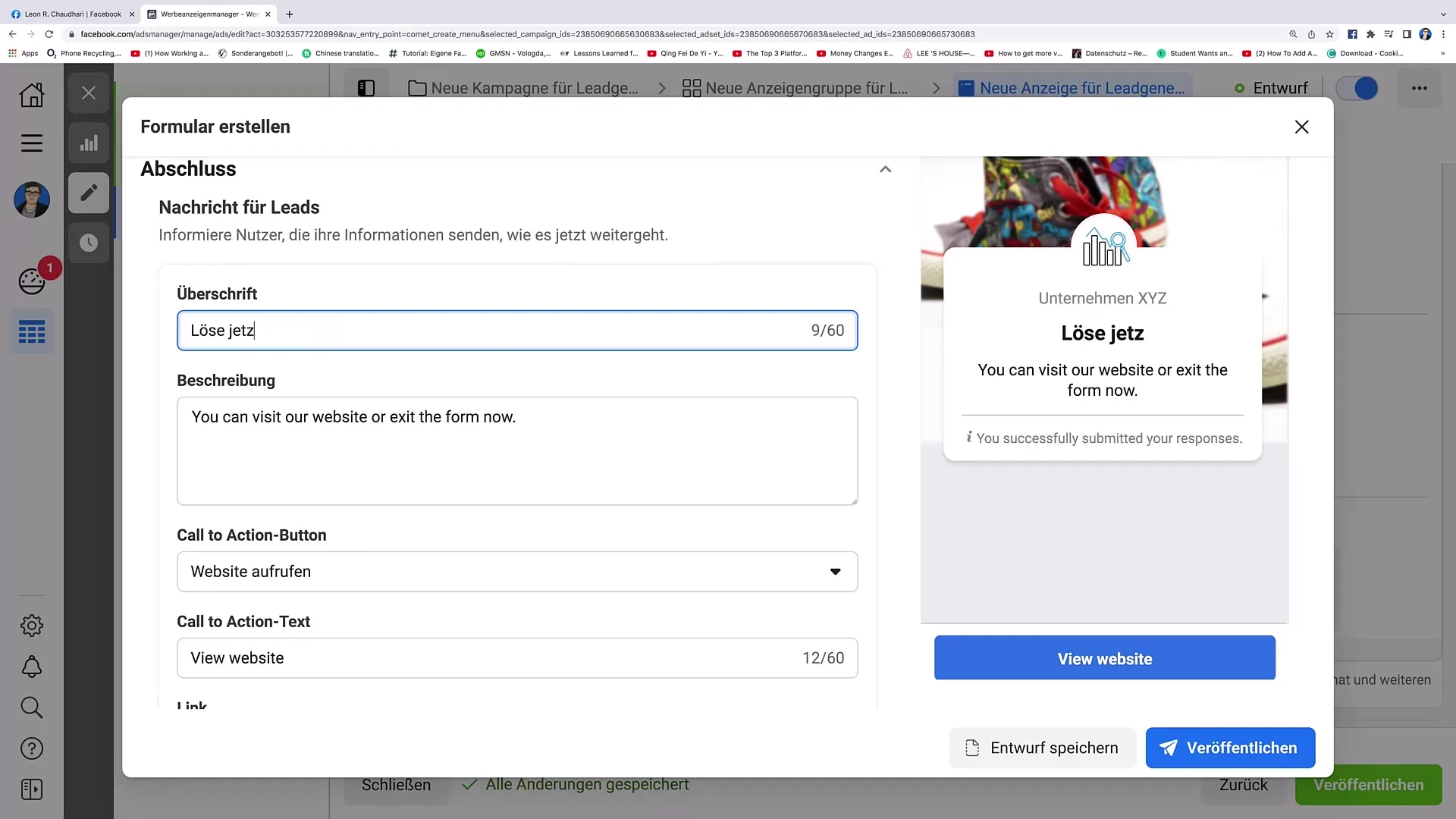 Vytvořit efektivní reklamu na vedení Facebook Carousel