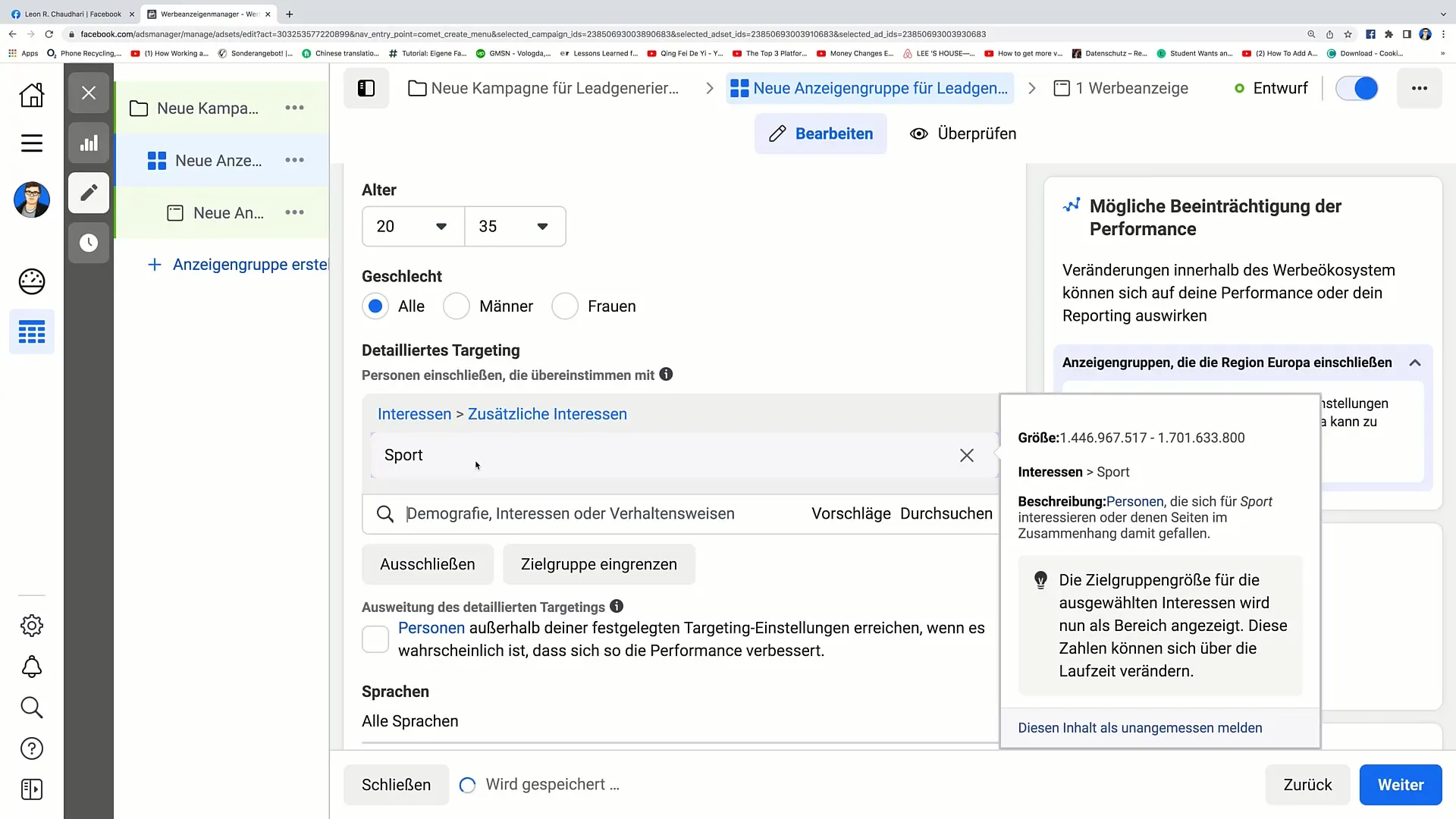 Efektivní návod pro tvorbu reklam pro vedení hovorů na Facebooku