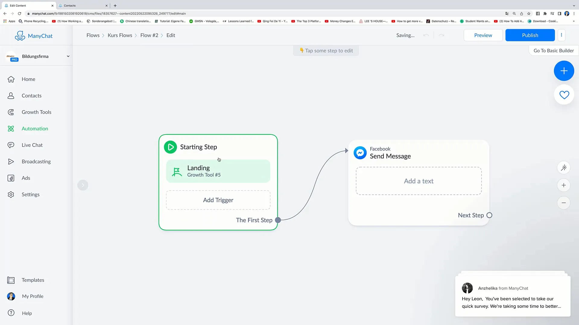 Effektives Facebook-Marketing mit Smart Delays in ManyChat Effektives Facebook-Marketing mit Smart Delays in ManyChat