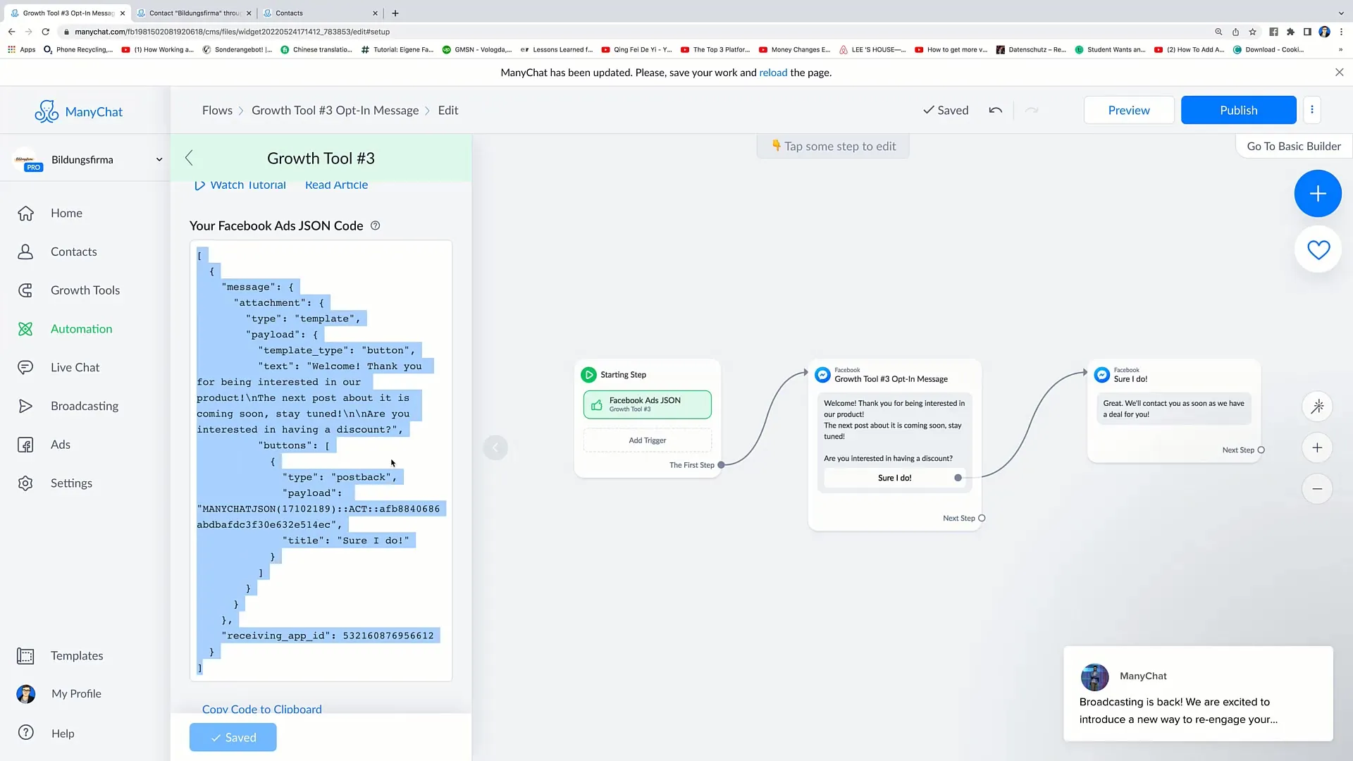 Geavanceerde groeitools voor Facebook: Effectief gebruik van comments, JSON en chat Geavanceerde groeigereedschappen voor Facebook: Effectief gebruik van Comments, JSON en Chat