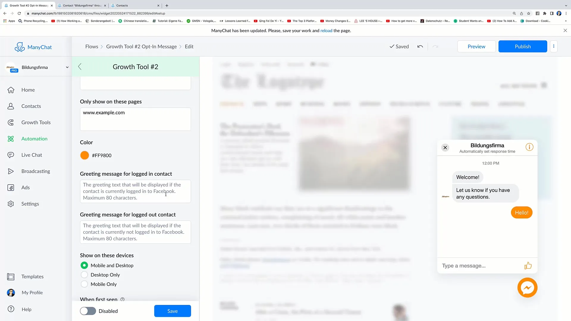 Geavanceerde groeitools voor Facebook: Effectief gebruik van comments, JSON en chat Gevorderde groeigereedschappen voor Facebook: Effectief gebruik van reacties, JSON en chat