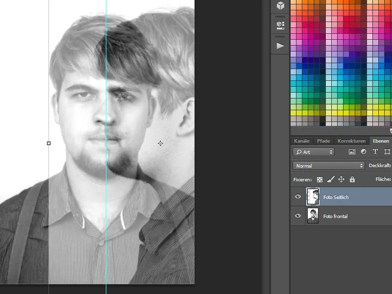 Der Zwei-Gesichter-Effekt in Photoshop