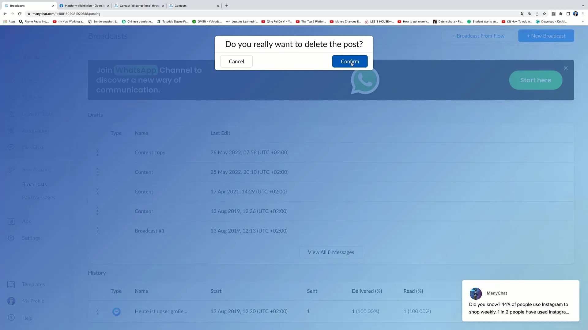 Efektivní využití broadcastů k udržení zákazníků v rámci marketingu na Facebooku