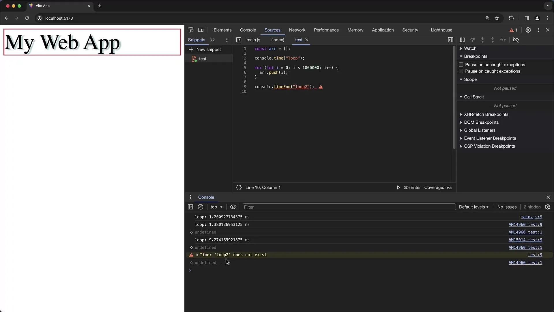 Chrome Developer -työkalut: Avainpisteet ja ajoitus