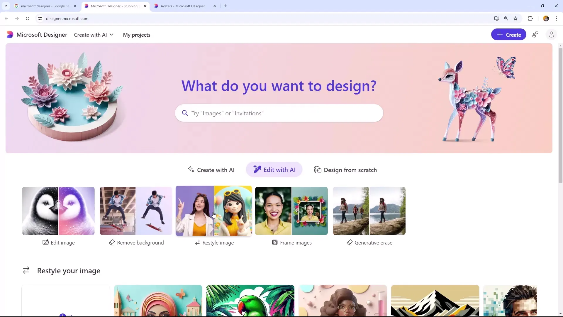 Microsoft Designer: Oppdag de kreative mulighetene med AI-støttet design