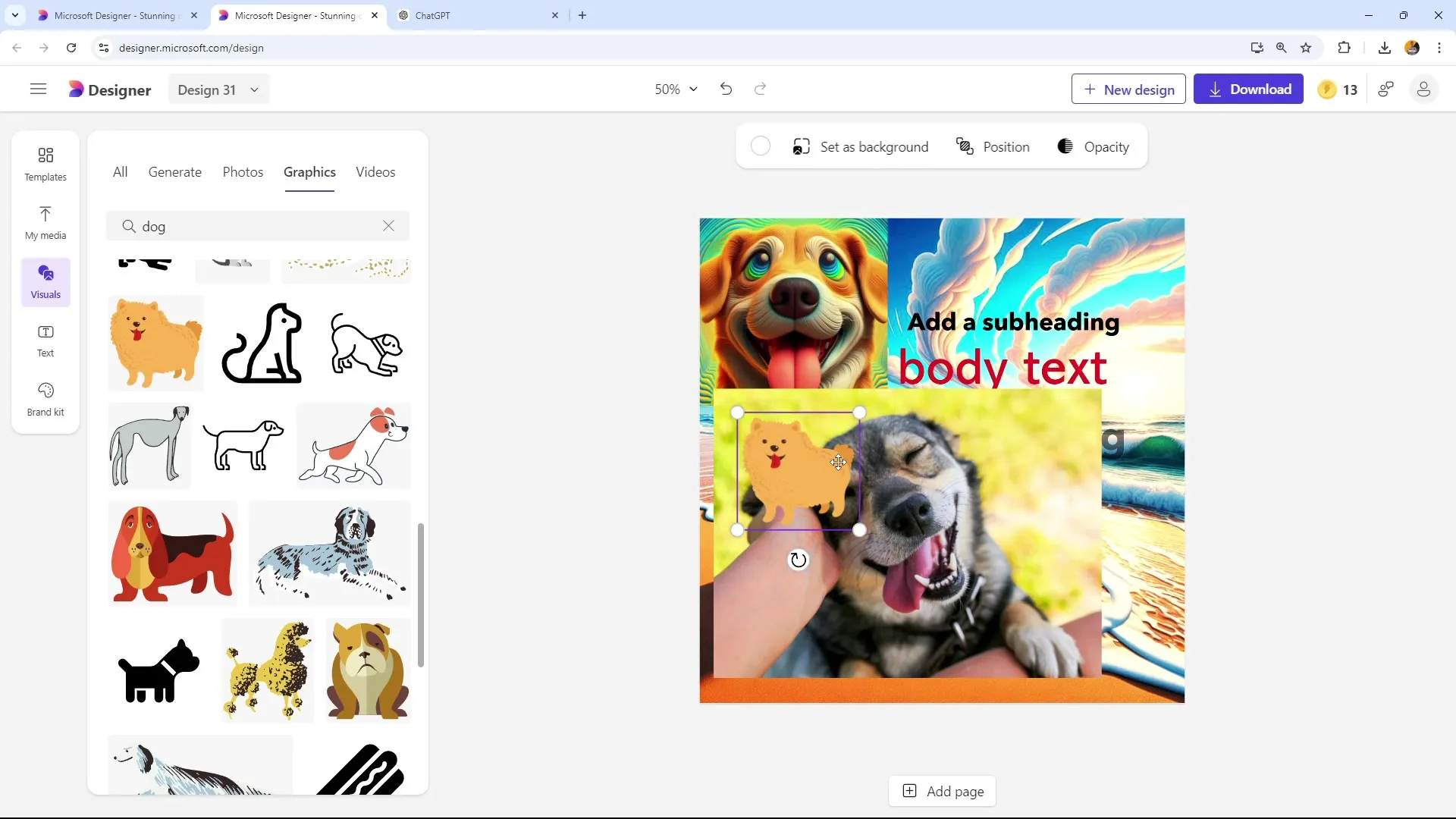Loominguline visuaalne disain Microsoft Designeris: Põhjalik juhend