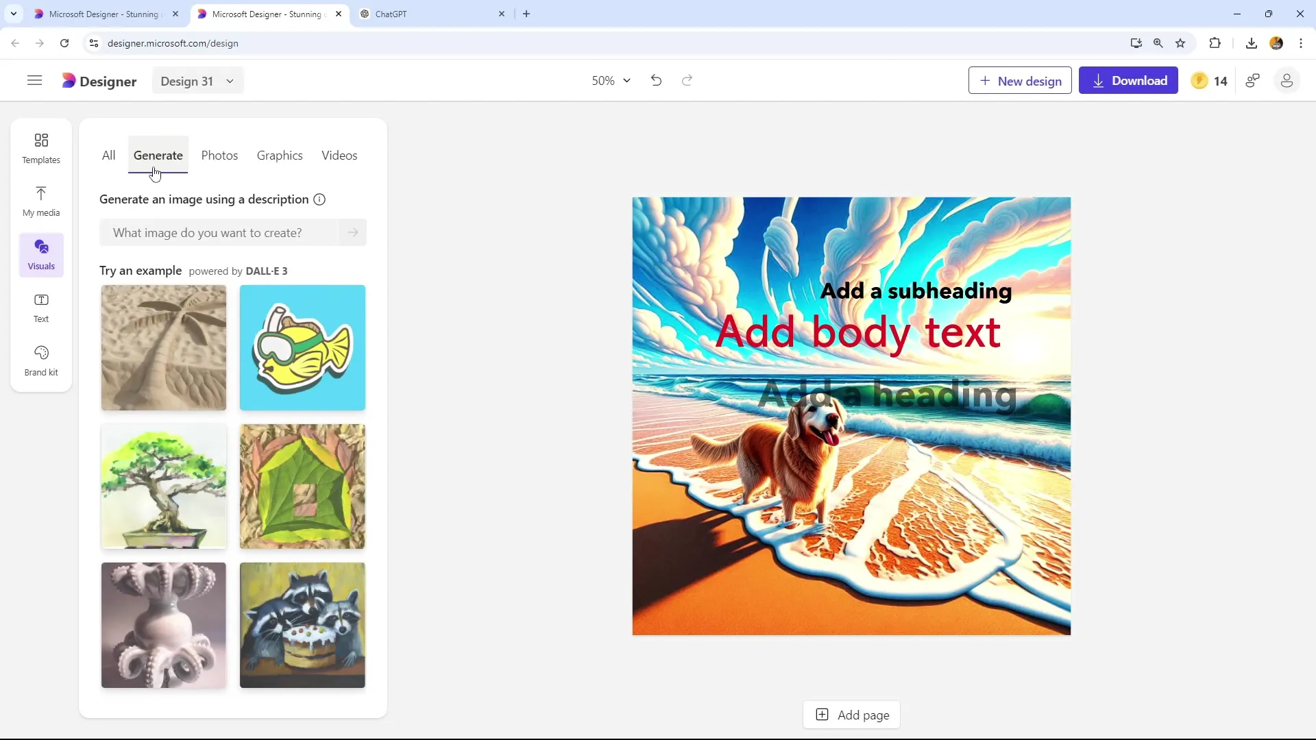 Loomingulised visuaalid Microsoft Designeris: Põhjalik juhend