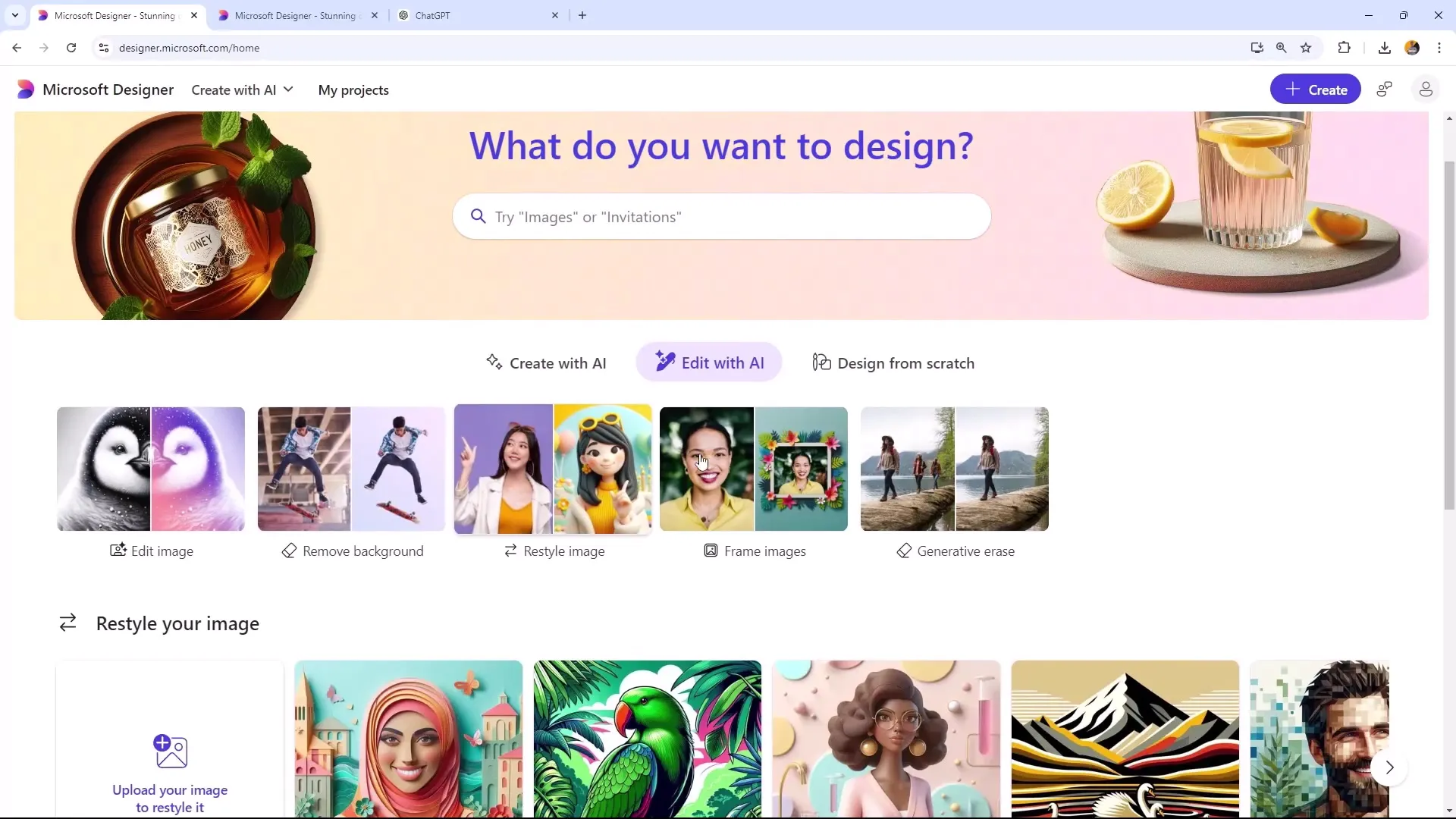 Effektiv bildebehandling med Microsoft Designer - Enkelt fjerning av bakgrunn