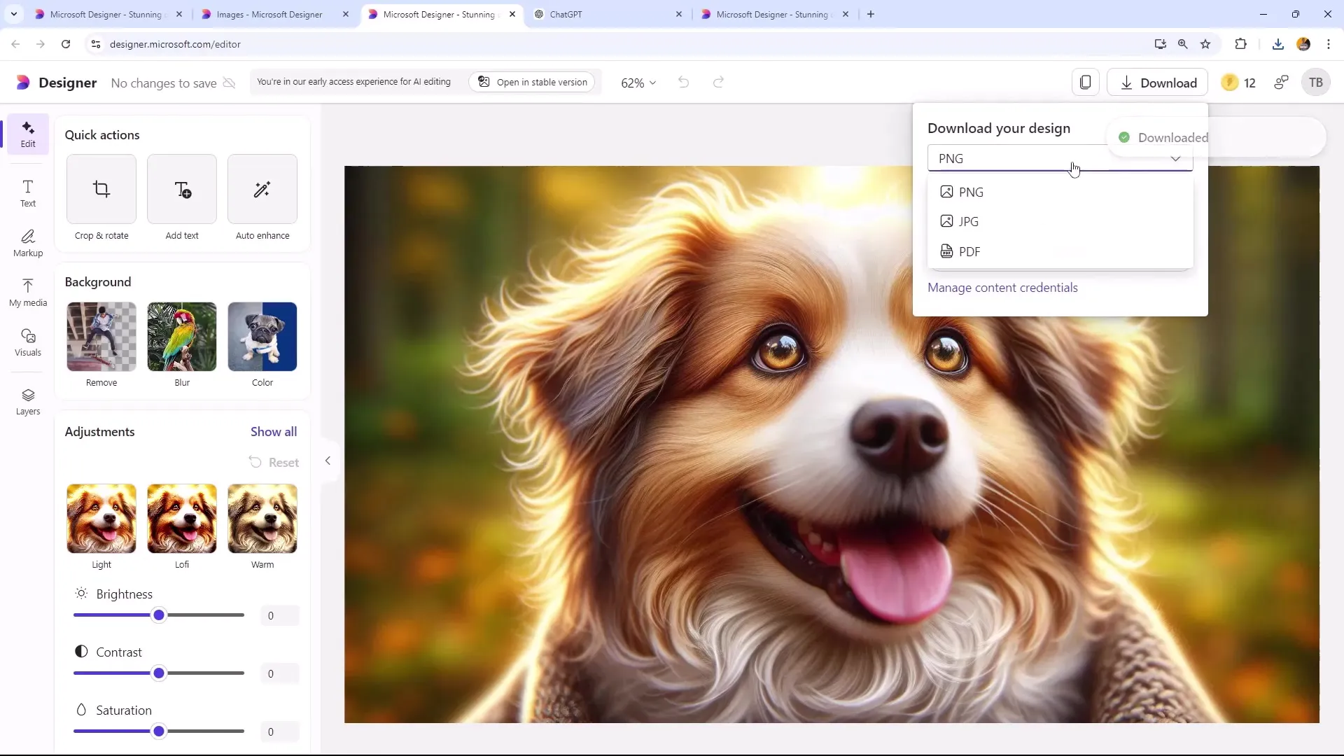 Effektiv bildebehandling med Microsoft Designer - Enkel bakgrunnsfjerning