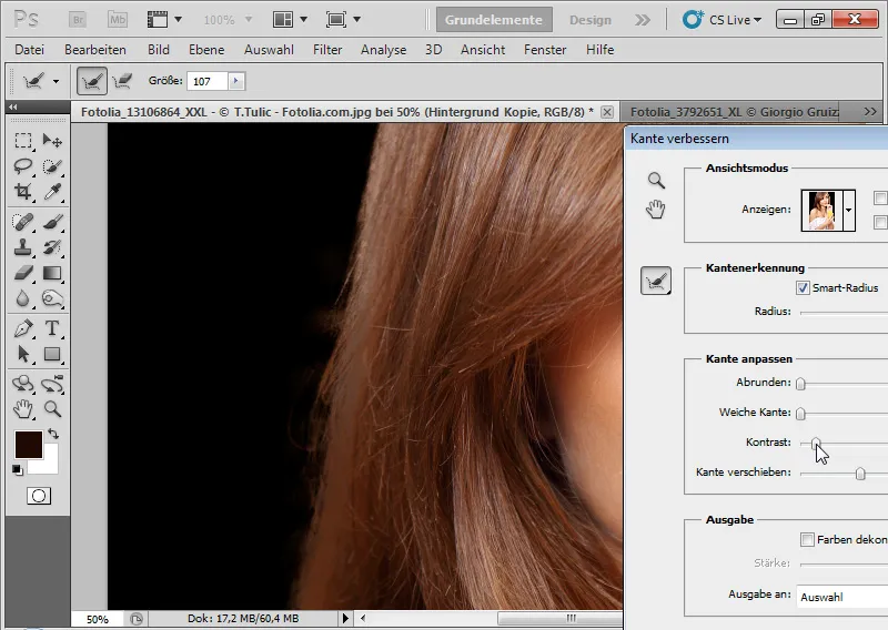 Naujos funkcijos „Photoshop CS5“: krašto pagerinimas ir protingi kaukės Naujos funkcijos „Photoshop CS5“: Kraštą pagerinti ir sumanūs kaukės.