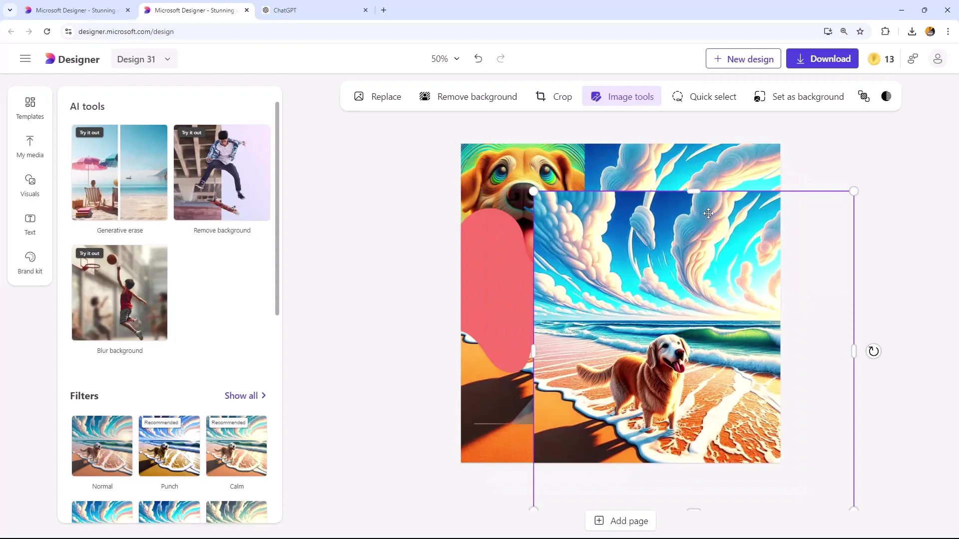 Effektivt arbeid med Microsoft Designer - optimal utnyttelse av hurtigtastene