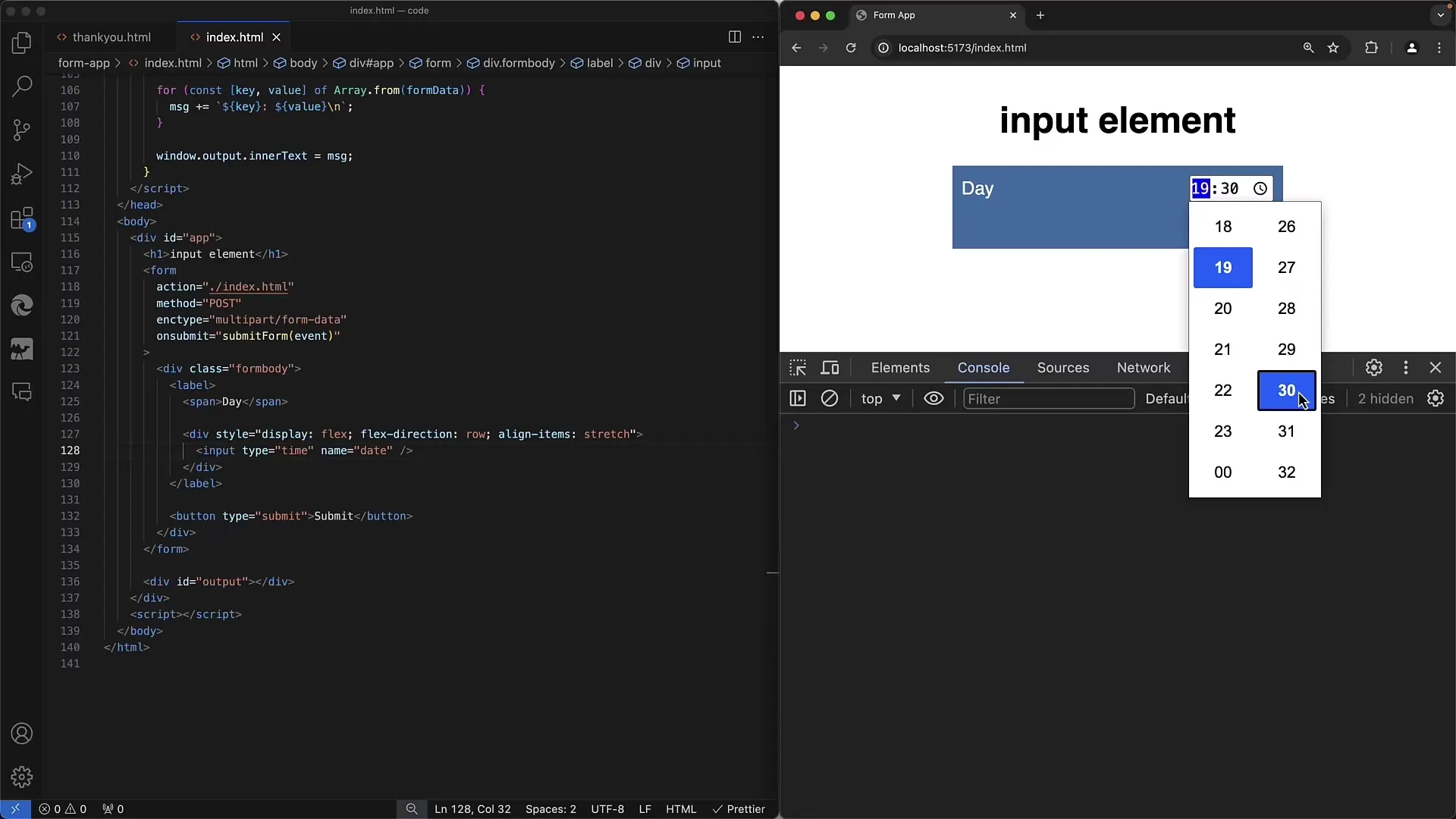 Inserire date e orari nei moduli web - una guida completa