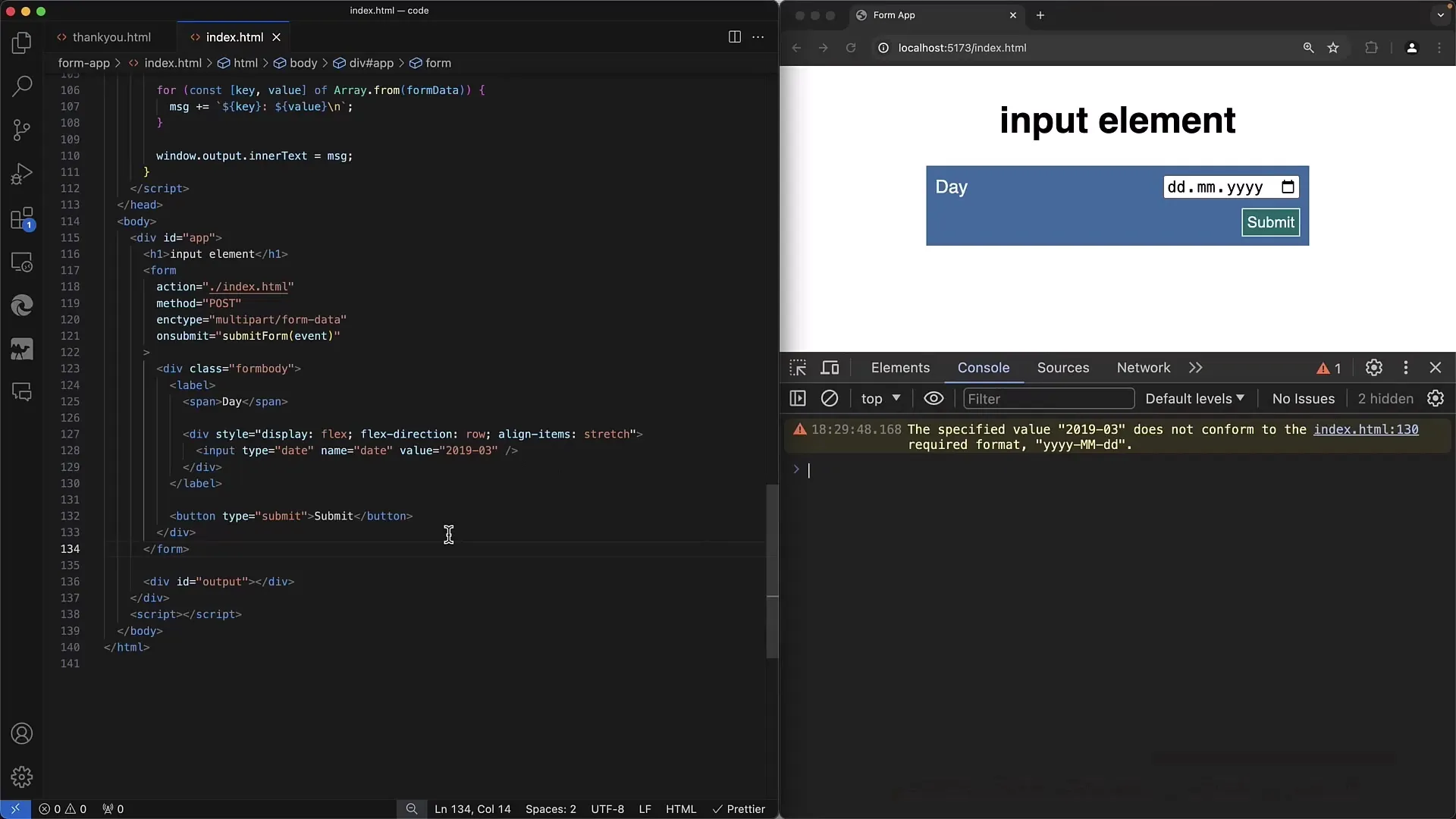 Inserimenti di date e orari nei moduli web - Una guida completa