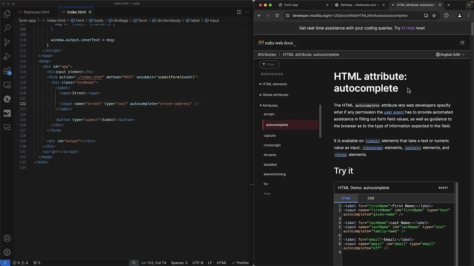 Utilizzare in modo efficace l'attributo di autocompletamento nei moduli web