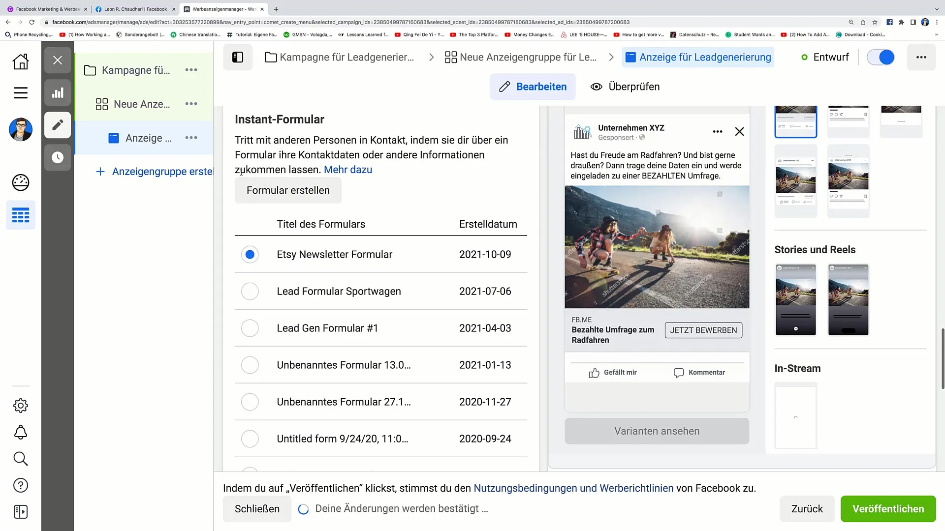 Vedoucí reklamních inzercí na Facebooku pro efektivní generování e-mailů