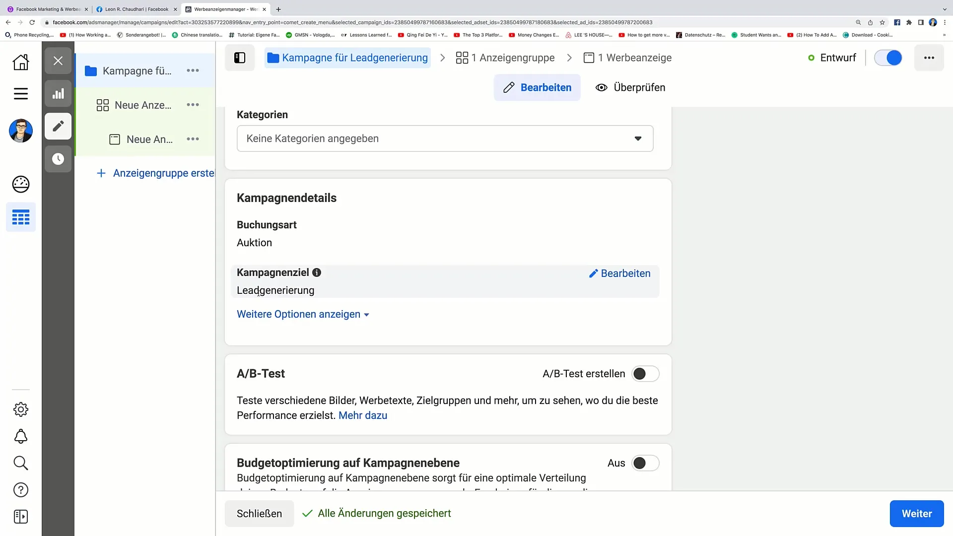 Vedení reklamních inzerátů Lead na Facebooku pro efektivní generování e-mailů