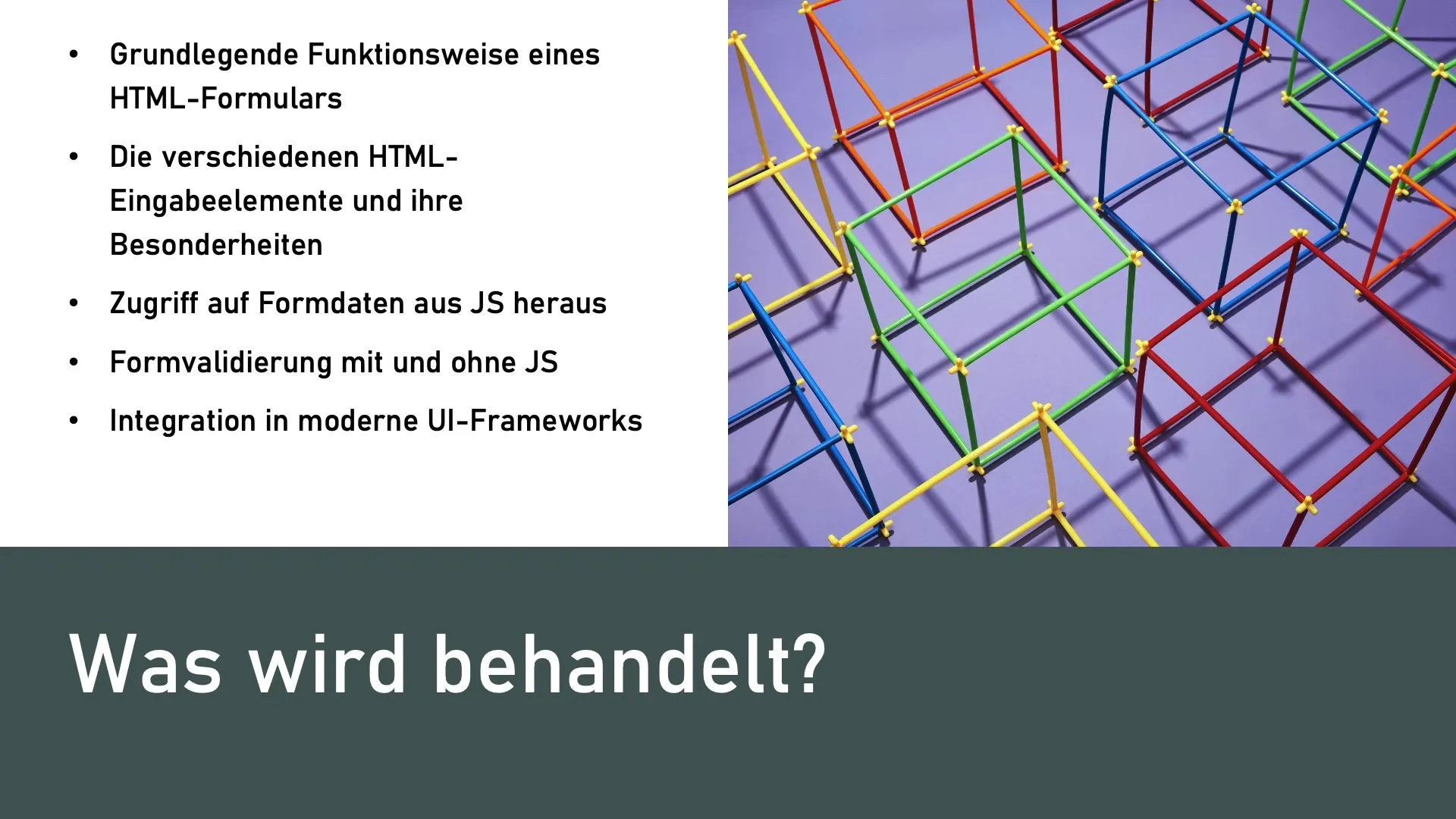 Creazione di moduli web: un corso completo sulla funzionalità e l'implementazione
