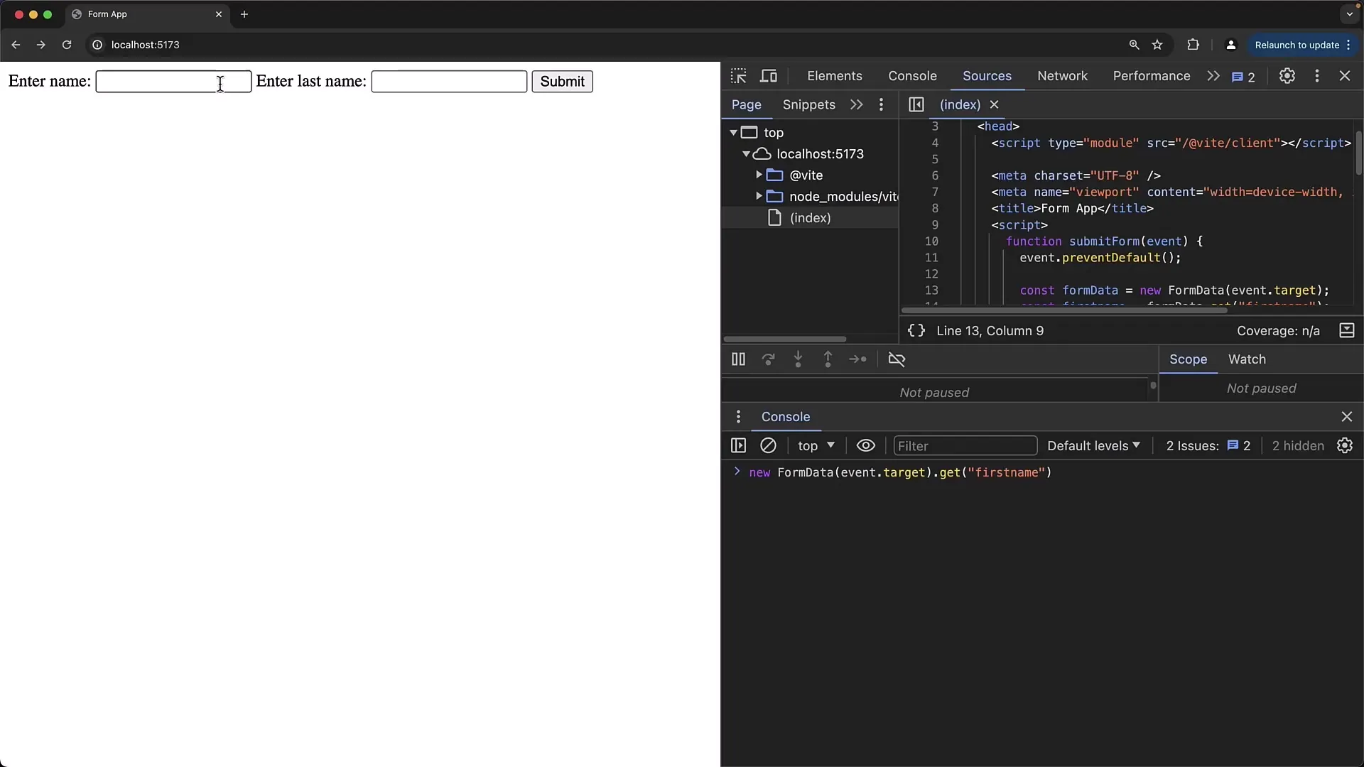 Formuliergegevens efficiënt uitlezen met JavaScript