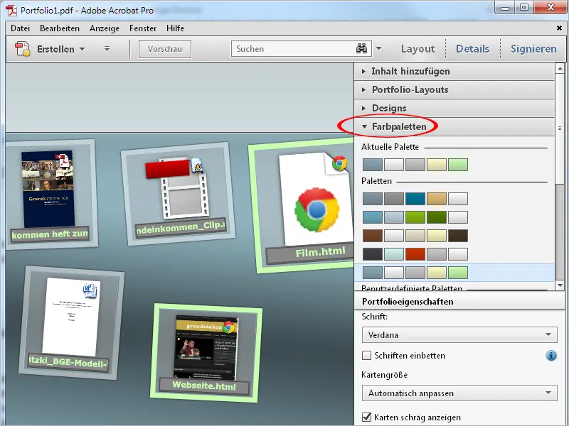 PDF-Portfolios mit Acrobat - Teil 1