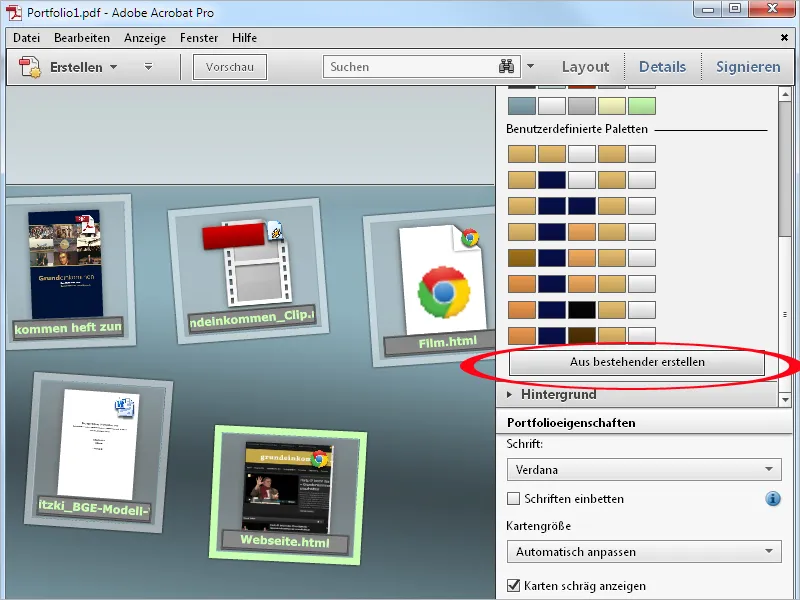 PDF-Portfolios mit Acrobat - Teil 1