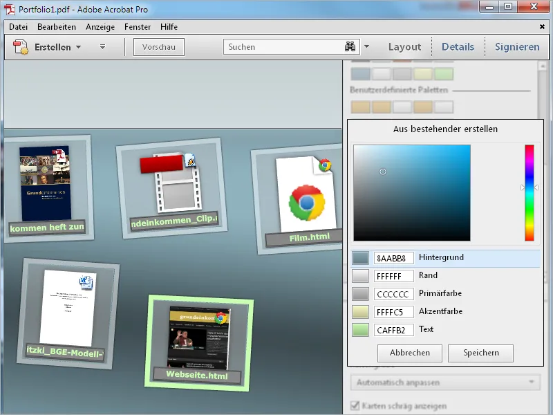 PDF-Portfolios mit Acrobat - Teil 1