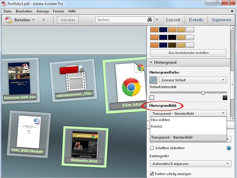 PDF-Portfolios mit Acrobat - Teil 1