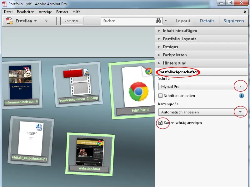 PDF-Portfolios mit Acrobat - Teil 1