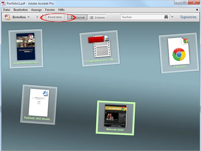 PDF-Portfolios mit Acrobat - Teil 1