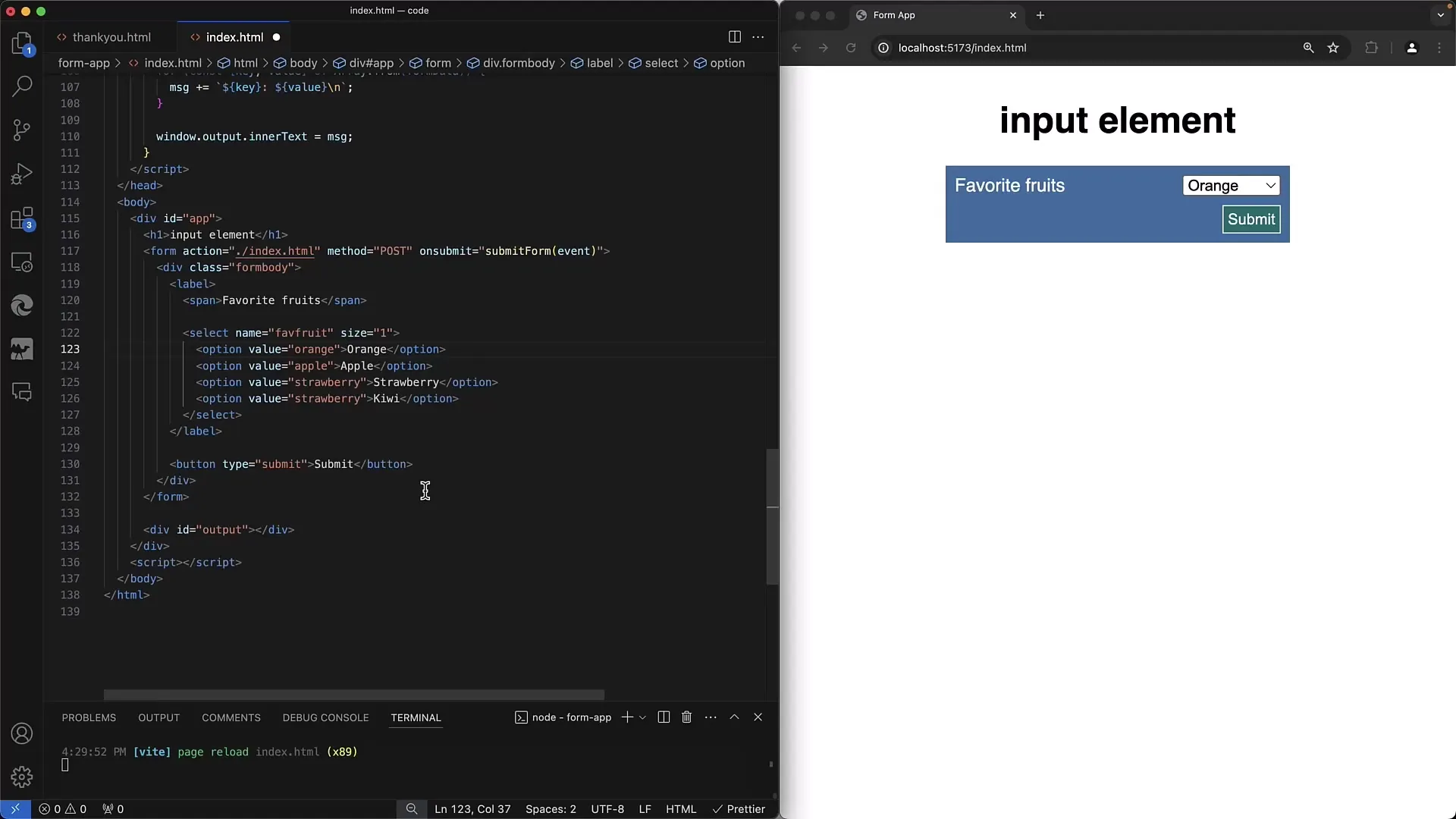 Elige correctamente - Tu guía para elementos de selección de HTML