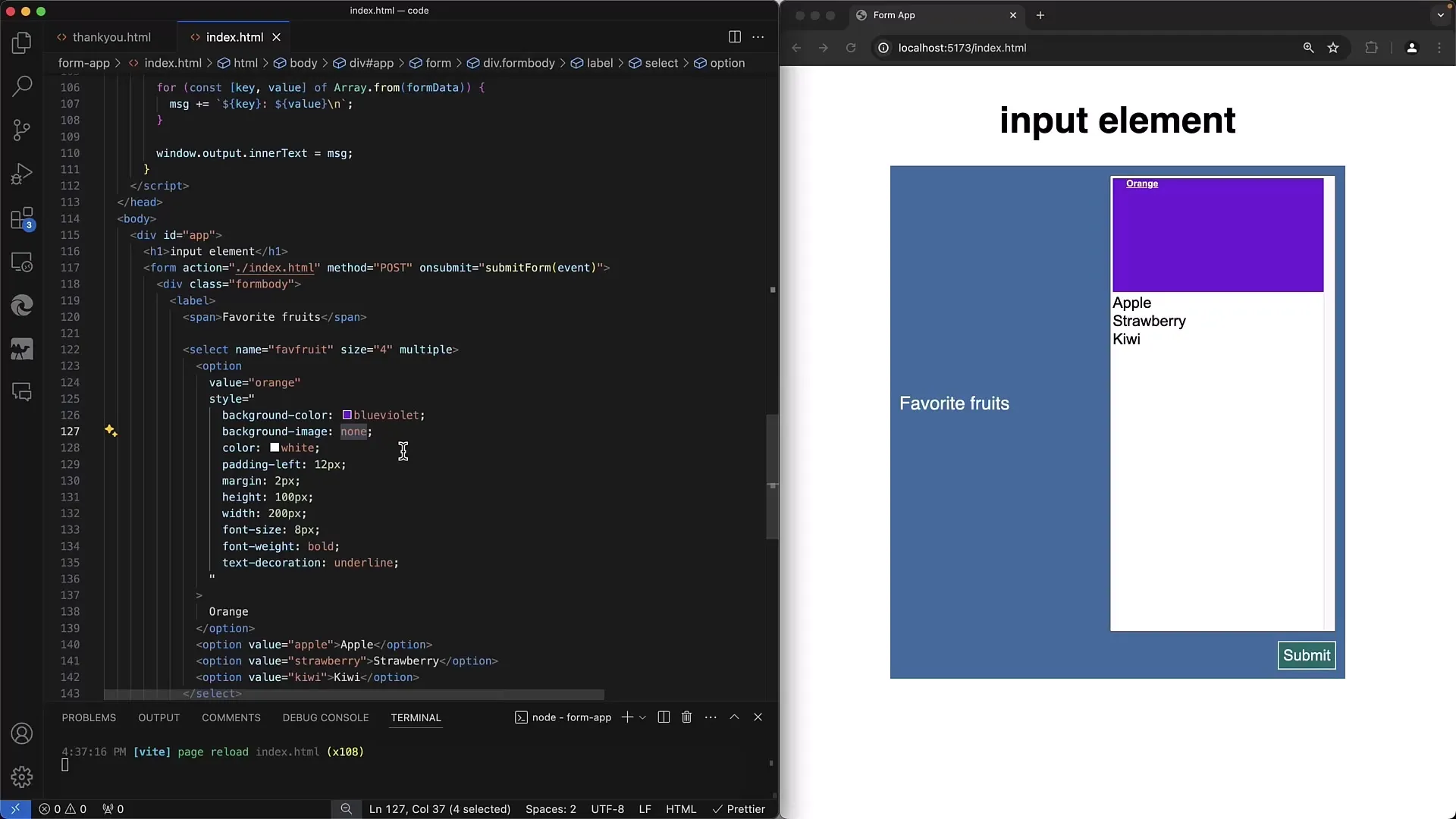 Elige la opción correcta: tu guía para los elementos select de HTML