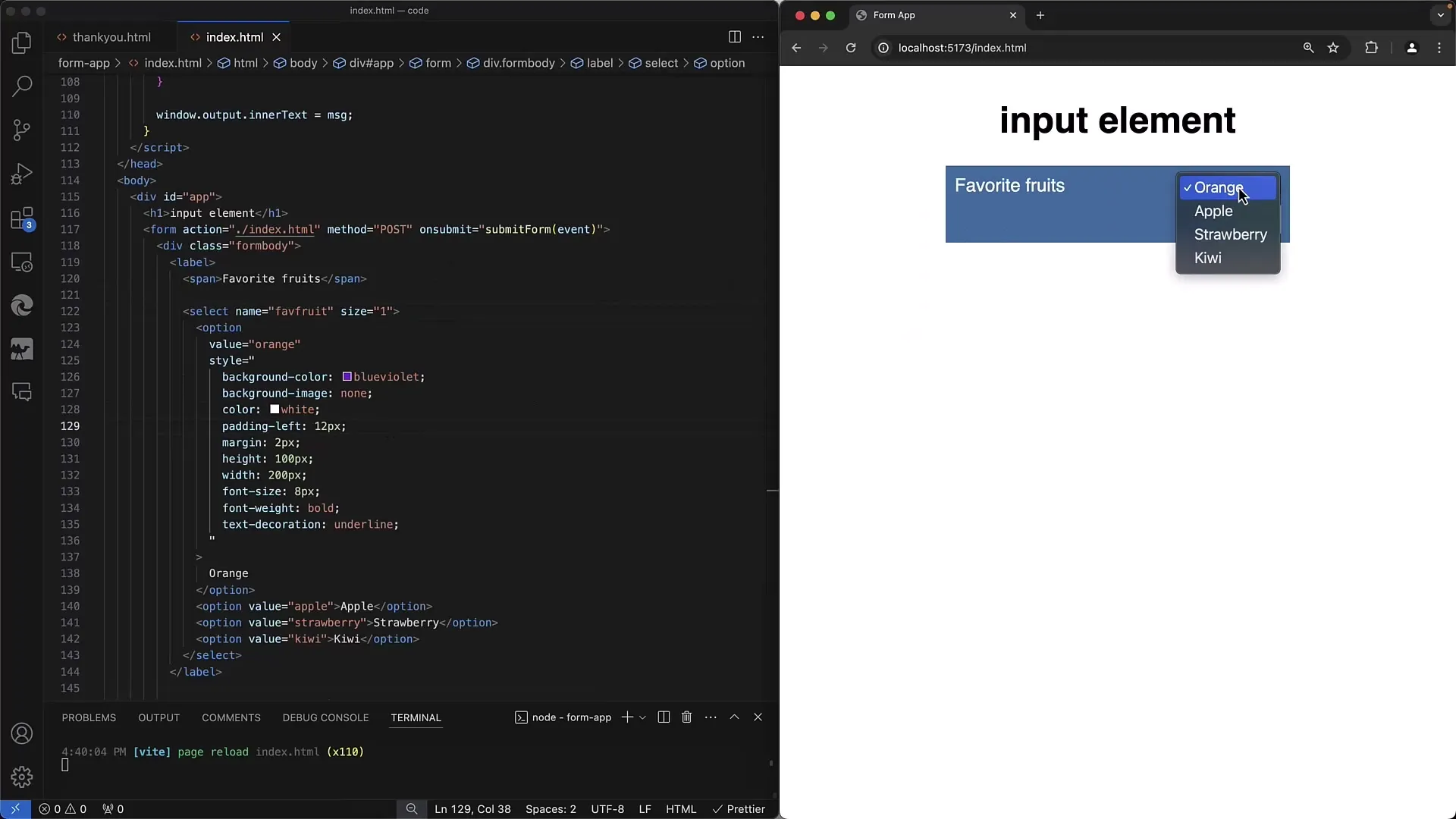 Elige correctamente - Tu guía para elementos select de HTML
