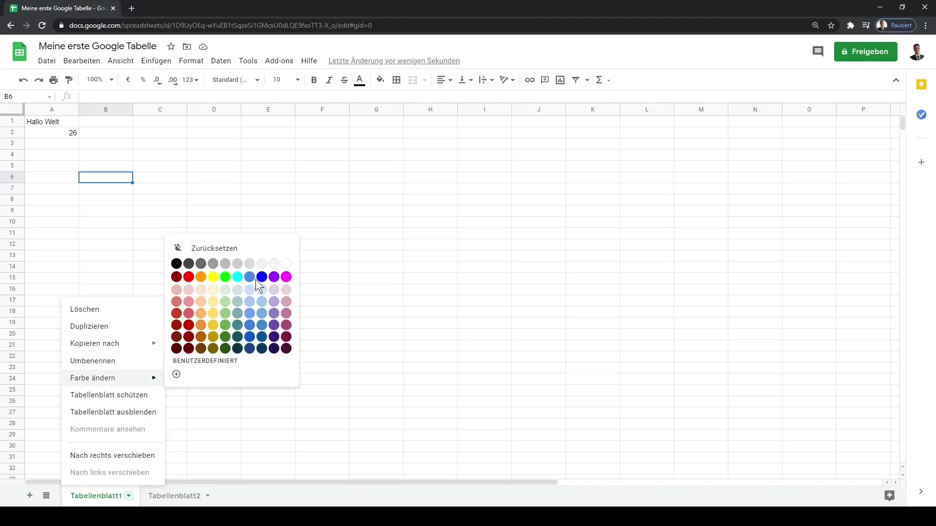 Google Sheets: Sinu esimene juhend kasutajaliidesele
