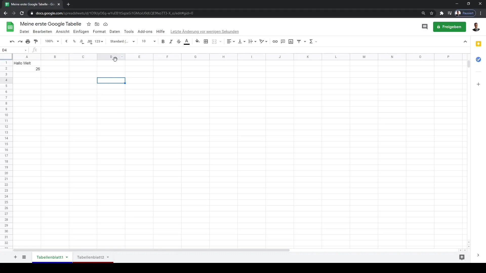 Google Sheets: Sinu esimene juhend kasutajaliidese kohta