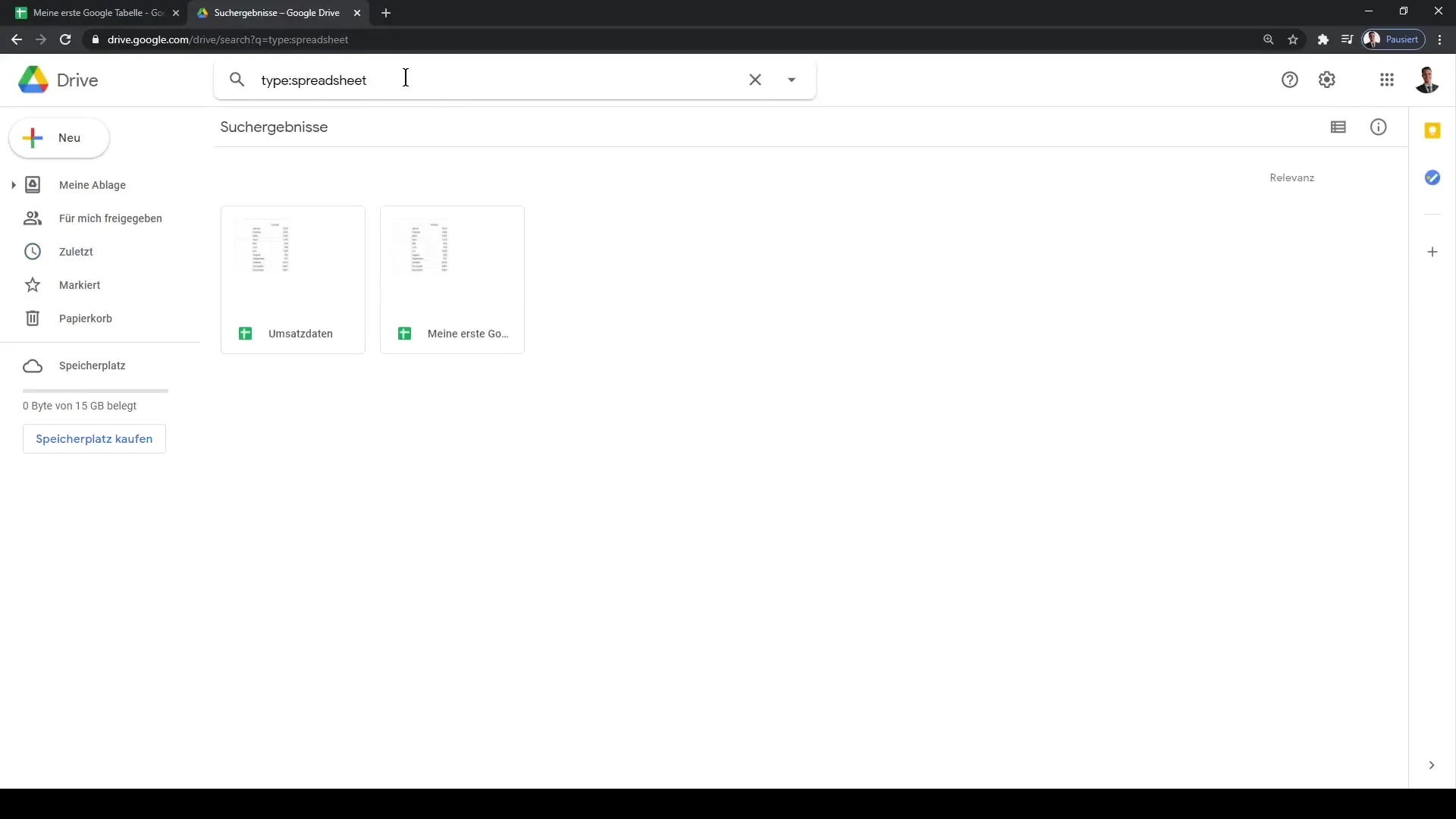 Google Tabeli dokumentide tõhus haldamine