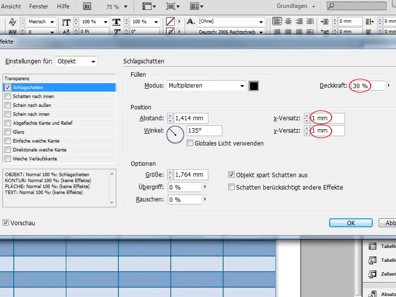 Vytvořit rozvrh hodin v programu Adobe InDesign.