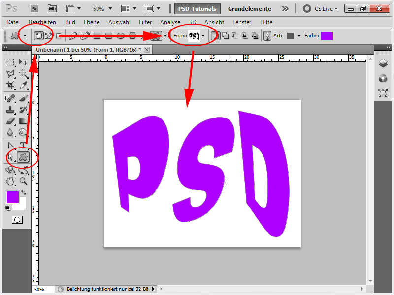 Logo med ulike imponerende effekter