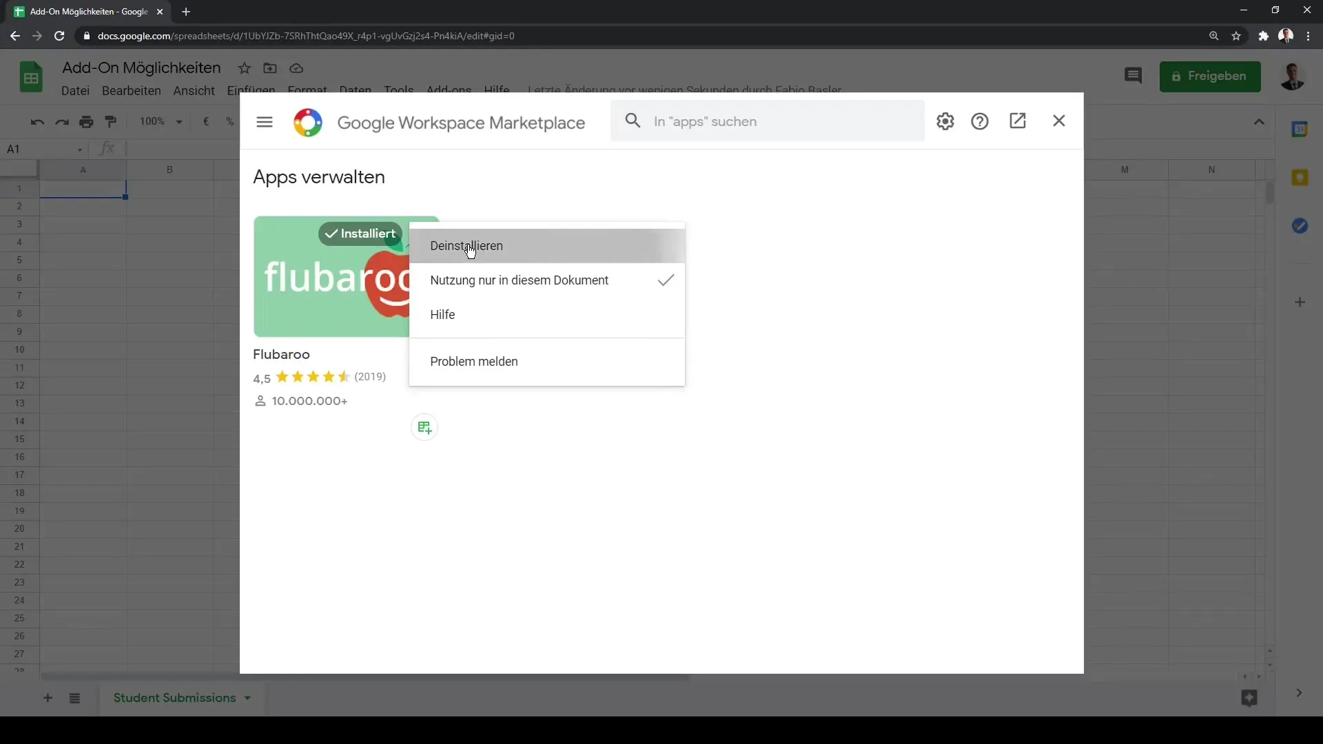 Google Sheets'i lisandmooduli võimalused - Põhjalik juhend
