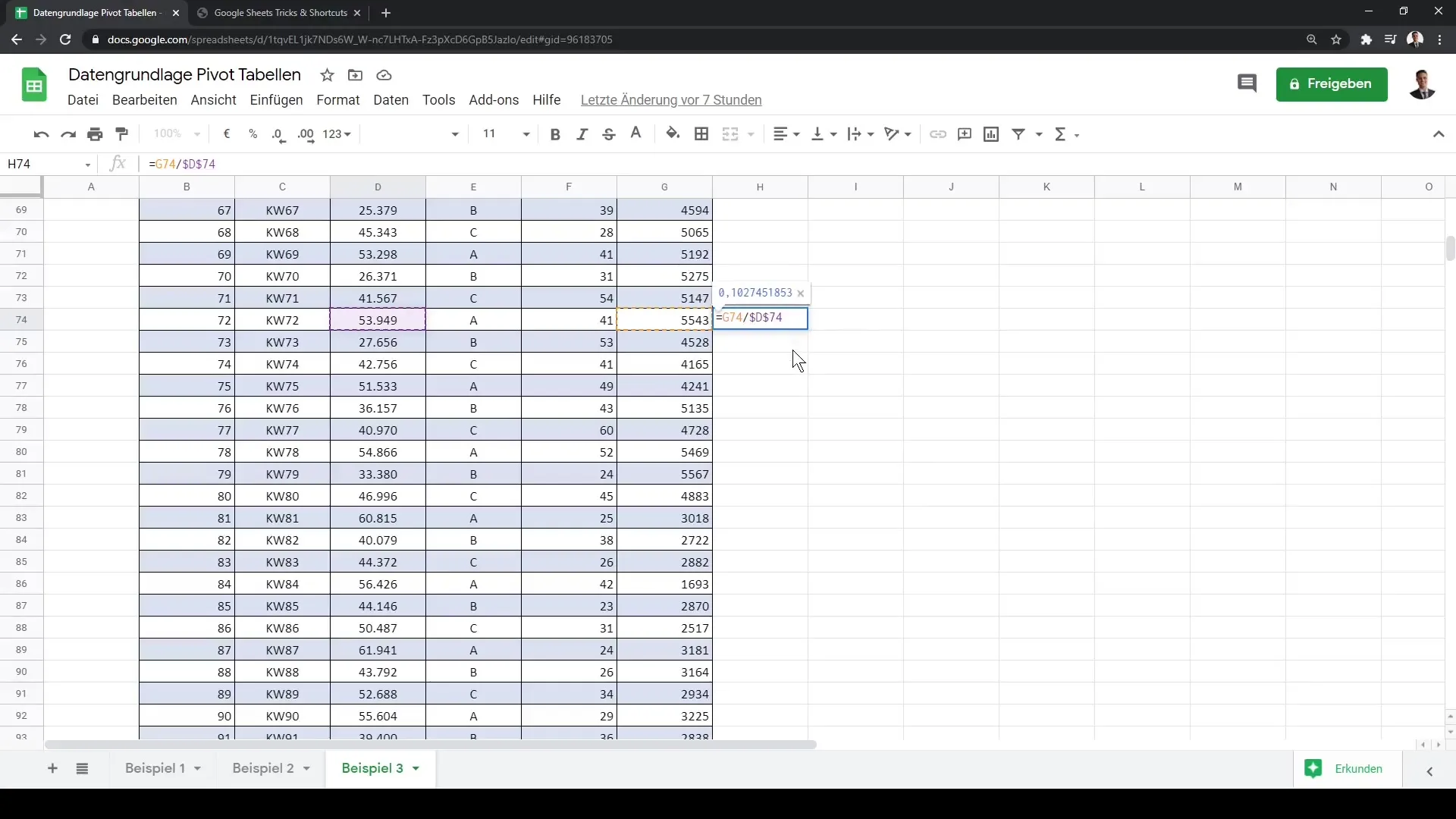 Valda Google Sheets'i koos 10 parima kiirklahviga