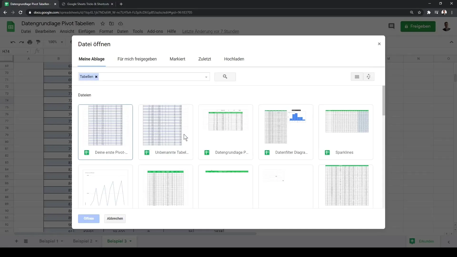 Valda Google Sheets koos 10 parima kiirklahviga