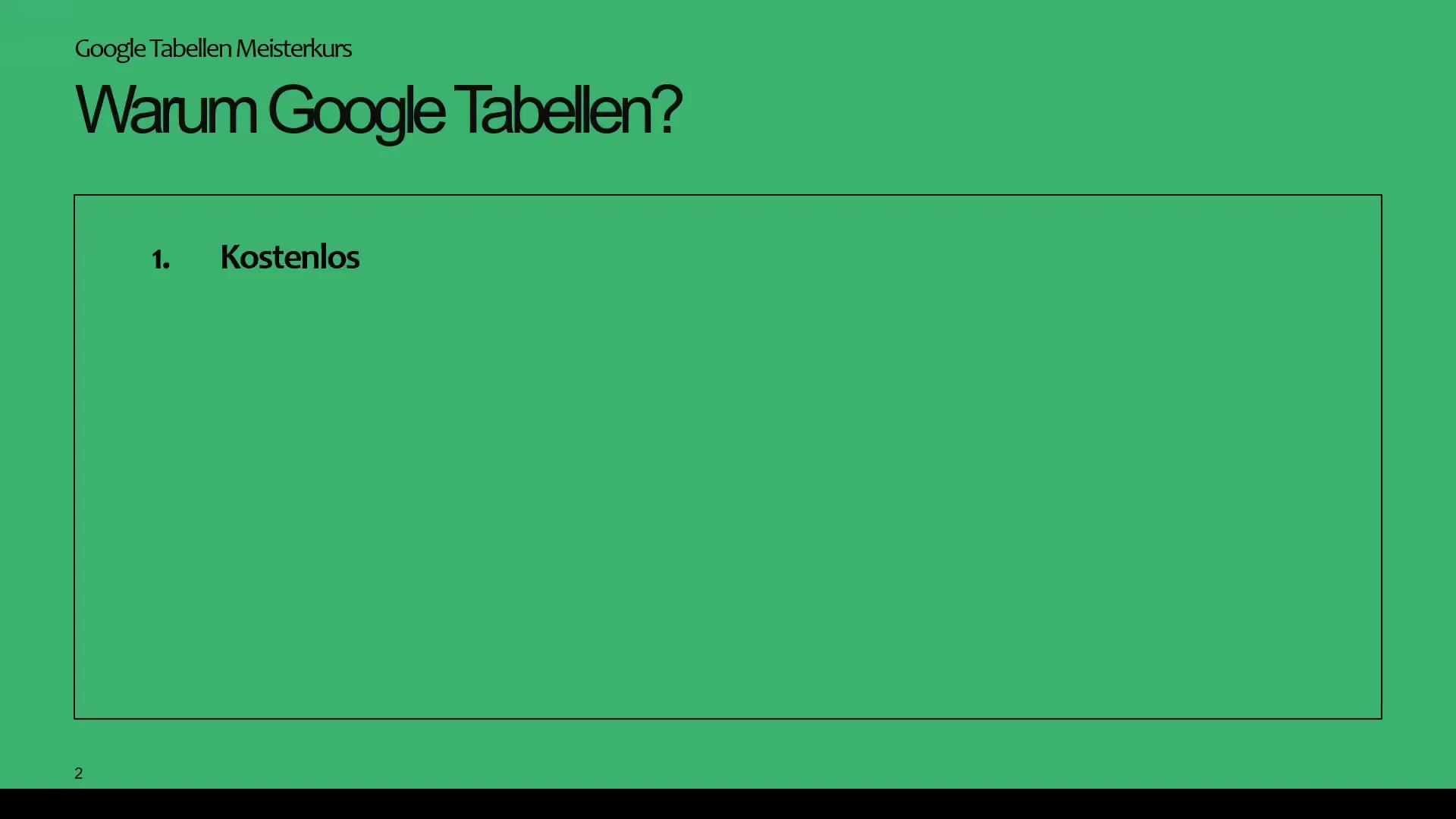 Miks Google'i tabelid on parim valik sinu projektide jaoks