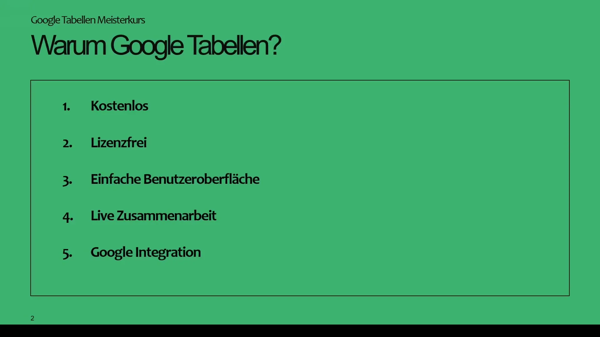 Miks Google'i tabelid on parim valik sinu projektide jaoks