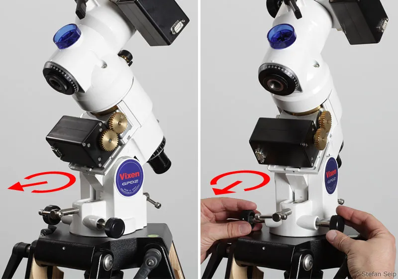 Časť 09 - Použitie astronomického montáže