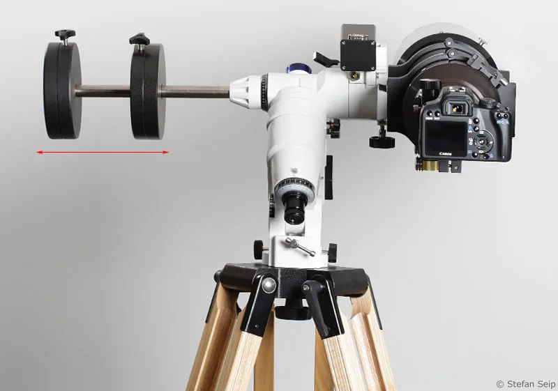 Časť 09 - Manipulácia s astronomickým montážom