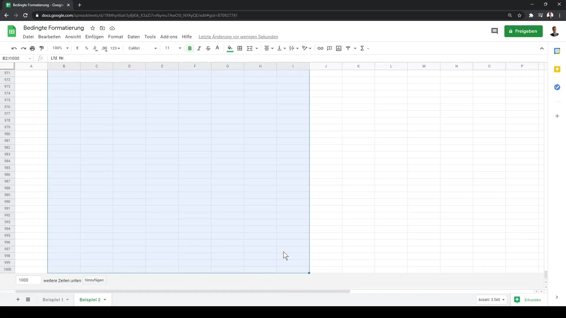 Google Sheets: Rakendage rakkude tingimuslikku vormindamist lihtsalt