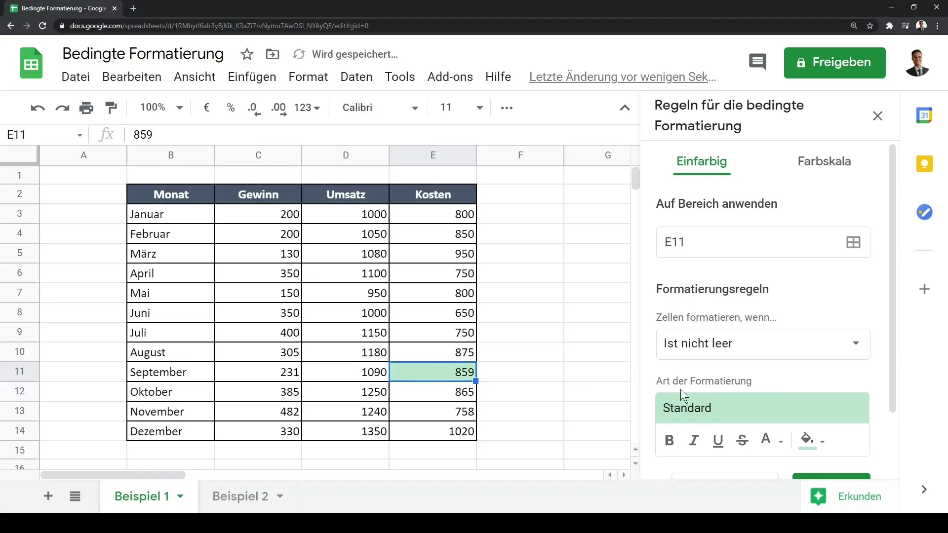 Google Sheets: Rakutasela kujundus lihtsalt tehtud